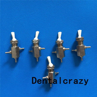 5PCS Dental Lab Valve 2 Way Selector Water/Air Change Way
