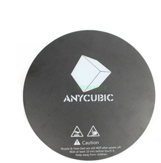 5pcs Diameter 200mm 240mm Matte printing sticker building tape for DIY ANYCUBIC Pulley/Linear Plus / Kossel 3D Printer