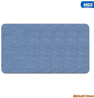 5Pcs Diy Ijzer Op Denim Patches Voor Kleding Jeans Zelfklevende Reparatie Stof Diy Huishoudelijke Kleding Naaien Stof Denim patches 02