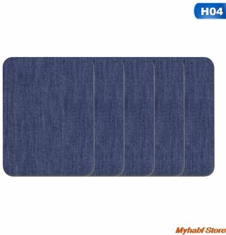 5Pcs Diy Ijzer Op Denim Patches Voor Kleding Jeans Zelfklevende Reparatie Stof Diy Huishoudelijke Kleding Naaien Stof Denim patches 04