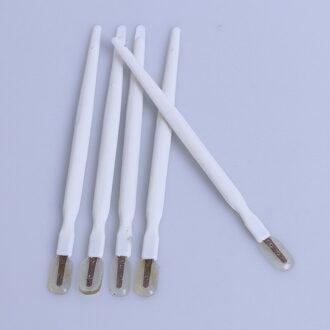 5Pcs Draagbare Bee Melk Royal Jelly Schraper Pulp Nemen Pen Plastic Wit Bee Gereedschappen