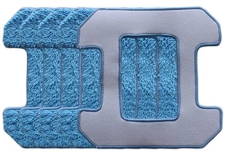 5Pcs Droge Mop Voor Hobot 268 Raam Schoon Mop Doek Weeper Glas Windows Microfiber Doek Cleaner Deel