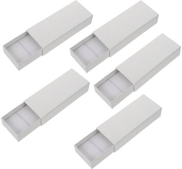 5Pcs Duurzaam Eenvoudige Creatieve Horloge Verpakking Dozen Horloge Travel Case Sieraden Verpakking Case