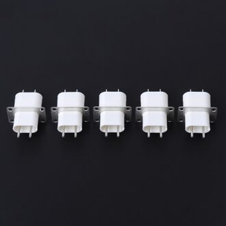 5Pcs Elektronische Magnetron Magnetron 4 Filament Pin Sockets Converter Thuis