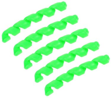 5Pcs Fiets Remkabel Protectors Behuizing Rubber Protector Anti-Wrijving Fietsframe Fietsen Wrap Guard Buizen groen