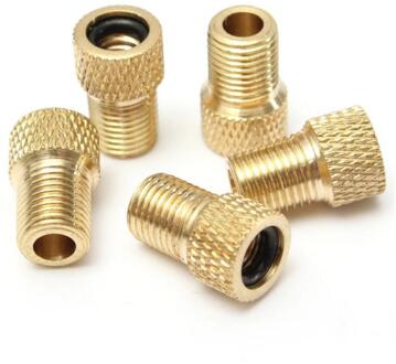 5Pcs Fiets Ventiel Wiel Band Transfer Valve Adapter Racefiets Punp Buis Motorfiets Truck Universele Band Fiets Accessoires