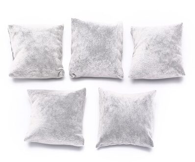 5Pcs Fluwelen & Katoen Armband Horloge Kussen Houder Voor Sieraden Horloges Case Box Jewelry Packaging & Display