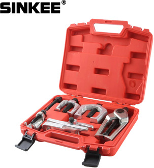 5pcs Front End Suspencion Service Ball Joint Separator Tie Rod End Kit Pitman Arm Puller Auto Tool Set Remover SK1540