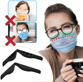 5pcs Glasses Anti Fog Mask Nose Bridge Increases Space Breathing Smoothly For Protective Face Mask Nose Bridge mascarillas FL50