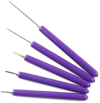 5PCS Handgemaakte Papier Quilling Rollende Naald Pen Sleuven Kit Diy Papier Ambachtelijke Gereedschap Kit Papier Quilling Gereedschap Accessoires