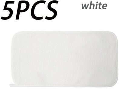 5Pcs Herbruikbare Make-Up Remover Doek Gezicht Handdoek Natuurlijke Antibacteriële Bescherming 40*20Cm Reiniging Schoonheid Wassen Gereedschap 7