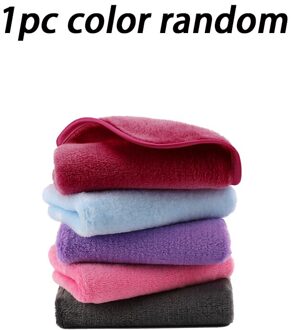 5Pcs Herbruikbare Make-Up Remover Doek Gezicht Handdoek Natuurlijke Antibacteriële Bescherming 40*20Cm Reiniging Schoonheid Wassen Gereedschap willekeurig