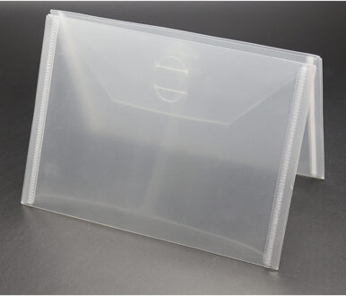 5PCS Hersluitbare Opslag Case Voor Stansmessen Stencil Album Stempel Ambachten Clear Plastic Seal Zakken 18x13cm