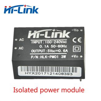5Pcs HLK-PM01 AC-DC 220V Naar 5V Step-Down Power Supply Module Intelligente Huishoudelijke Switching power Module