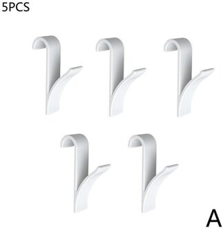 5Pcs Home-Houders Hanger Rail Mop Opslag Opknoping Handdoek Mop Haken Rail Radiator Buisvormige Bad Houder Badkamer levert