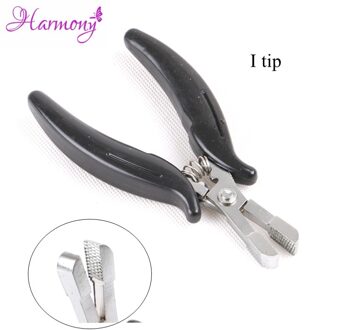 5Pcs I Type Rechte Tip Rebond Remover Tang Voor Hair Extensions Keratine Bonding Micro Lus Rvs Haar Tang