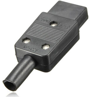 5Pcs Iec 320 C13 Vrouwelijke Plug Adapter 3pin Socket Netsnoer Rewirable Connector