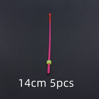 5Pcs Ijs Hengel Float Top Tip Voor Lage Temperatuur-50C Stok Plastic Draft Verticale Winter Ijsvissen visgerei Accessoires 14cm 5stk
