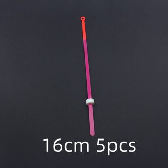 5Pcs Ijs Hengel Float Top Tip Voor Lage Temperatuur-50C Stok Plastic Draft Verticale Winter Ijsvissen visgerei Accessoires 16cm 5stk