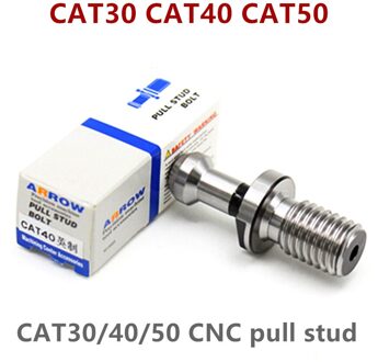 5Pcs Imperial Kat Cnc Pull Nail CAT40 Draad Pull Nail CAT40 CAT50 Pull Nail Kat Handvat Pull Nail CAT40 lang