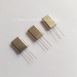 5pcs In-line passive crystal oscillator HC-49U 1.8432MHZ 1.8432M U-type resonator crystal two-legged