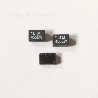5pcs Intercom In-line ceramic filter LTM455EW 2+3 5 feet 455KHZ