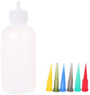 5Pcs Jam Schilderij Squeeze Flessen Met 35 Nozzles Cake Decor 50Ml Bakken Gebak