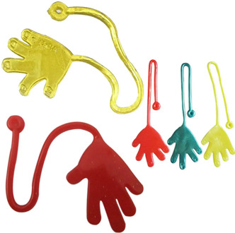 5Pcs Kids Sticky Hands Palm Party Favor Toys Novelties Prizes Birthday Gift toys for boys