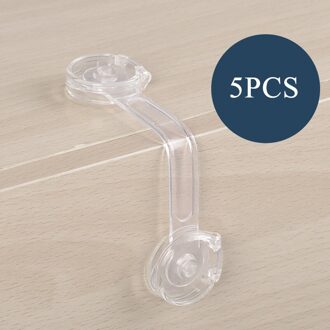 5Pcs Kindje Veiligheidsslot Lade Thuis Kind Bescherming Kastdeur Koelkast Lock Gesp Anti-Snuifje Kids Veiligheid Locker