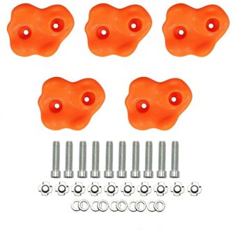 5Pcs Kleurrijke Kinderen En Volwassen Rock Muur Houdt Klimmen Rock Muur Grips Voor Indoor En Outdoor Speeltuin Spelen Set reeks 6