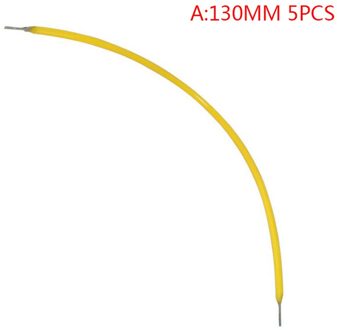 5Pcs Lamp Filament Lamp Onderdelen Led Licht Accessoires Diodes Geel Flexibele Filam A-130MM