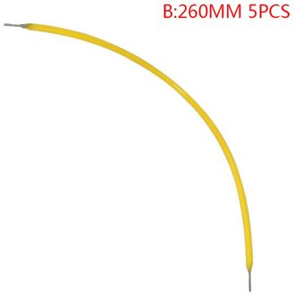 5Pcs Lamp Filament Lamp Onderdelen Led Licht Accessoires Diodes Geel Flexibele Filam B-260MM