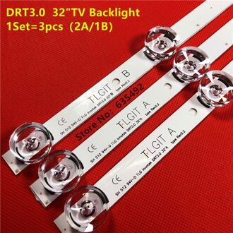 5Pcs Led Strip Voor Lg 32LB 32LF5800 32LB5610 32LB Lgit Een B Uot Een B Innotek Drt 3.0 32 6916l-1974A 1975A 6916l-2223A 6916l-2224A