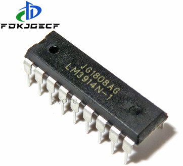 5PCS LM3914 DIP18 DIP LM3914N-1 DIP-18 LM3914N free shipping