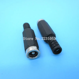 5PCS/LOT 2.5mm x 5.5mm Female DC Power Socket Jack Connector Adapter YX-5.5-2.5MM