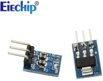 5pcs/lot 5V To 3.3V DC-DC Step-Down Power Supply Module AMS1117 800MA DC DC Buck Converter Step Down Voltage Power Board