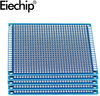 5pcs/lot 7x9cm Double Side Prototype PCB Board 7*9cm Universal Printed Circuit Board For Arduino Experimental PCB Copper Plate