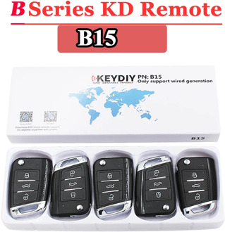 (5PCS/LOT)B15 KEYDIY remote control 3 button B series remote control for KD900 URG200 KD200 make new remote key