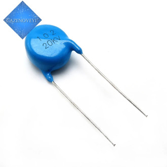 5pcs/lot High voltage ceramic chip ceramic capacitor 20KV102 1000PF 1nF 102K 20KV 14.7MM In Stock