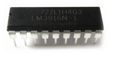 5pcs/lot LM3916N-1 DIP-18 LM3916 LM3916N In Stock
