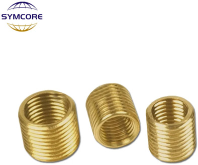 5Pcs/lot M12/M10 to M8/M6/M4 inner and outer tooth tube pure copper conversion screw adapter converter hollow tube