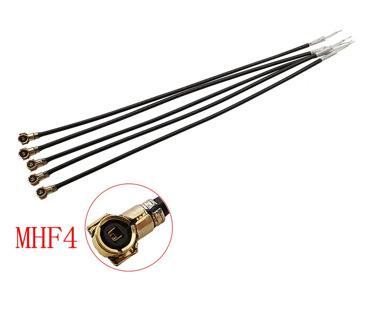 5Pcs/lot MHF4 IPX IPEX U.fl Female Jack Pigtail 0.81 Cable Single-head Extension Connector Solder PCI WIFI Card wireless Router