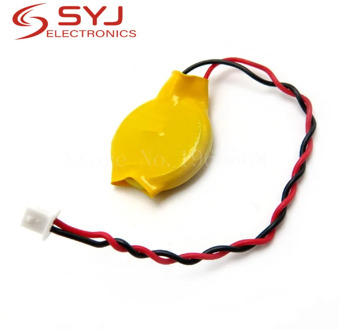 5pcs/lot Notebook BIOS CMOS battery laptop battery CR2032 2P 3P motherboard battery with wire 3V In Stock