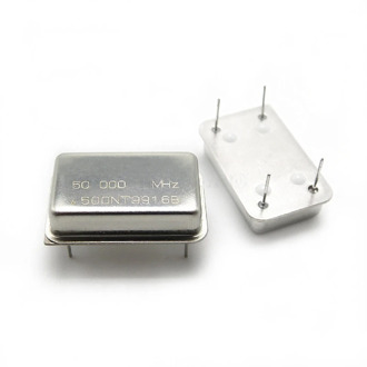 5pcs/lot Rectangular active crystal oscillator 50M 50MHZ 50.000MHZ 10M 10MHZ 10.000MHZ DIP-4 In Stock