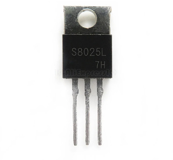 5pcs/lot S8025L S8025 TO-220 SCR In Stock