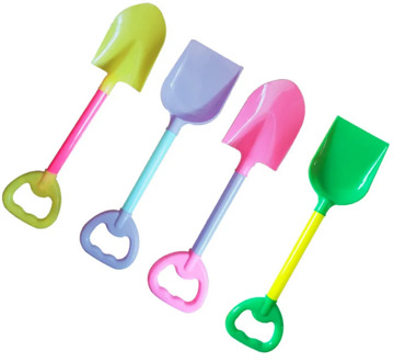 5Pcs/lot Summer beach toys children's plastic shovel for playing sand tool toys
