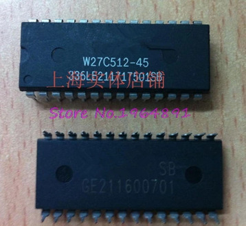 5pcs/lot W27C512-45 W27C512-45Z 27C512 DIP-28 In Stock
