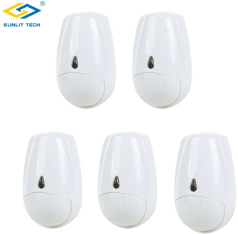 5pcs/lot Wireless PIR Sensor Pet Friendly MC-335R Infrared Passive Detector 433MHz /868MHz Motion Sensor For Focus Alarm System