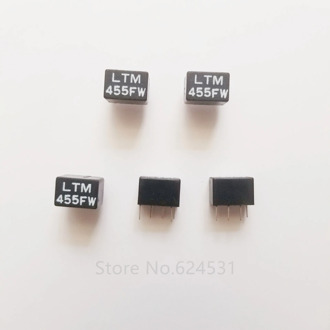 5pcs LTM455FW Ceramic Filter Communication Machine Inline 455F 2+3 455KHZ 5P