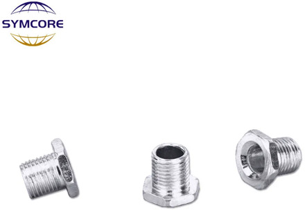 5pcs M10 hollow full tooth tube hexagon nut tooth tube countersunk head screw boltm10 screw iron rod thread distance 1.0mm